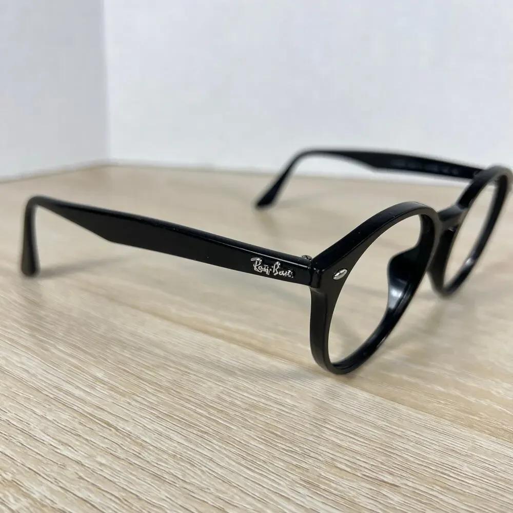 Ray-Ban RB2180-F 601/71 Sunglasses FRAMES ONLY Round Black 51-21-150 Italy